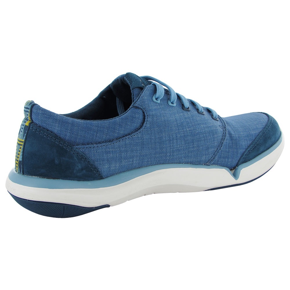 Teva Women’s Wander Lace Suede and Canvas Sneakers in Legion Blue. Size 8